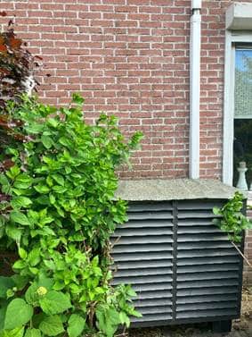 Airco in een omkasting